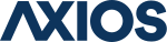 Axios logo in dark blue font, representing the branding of Axios.com news and media platform.